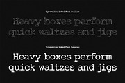 Typewriter Inked Handwritten Font, a Sans Serif Font by Creativetacos (Thumbnail 4 of 8)