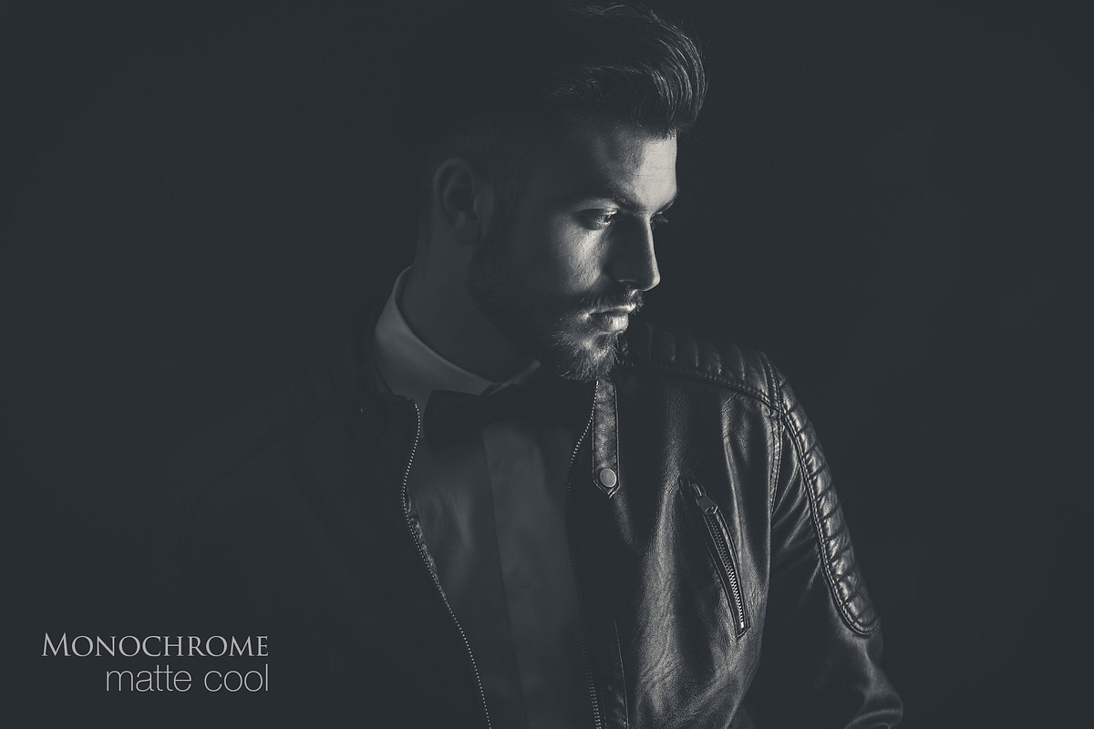 SALE! MONOCHROME Portrait Presets, an Action Add-On by Uplift Actions (Photo 14 of 23)