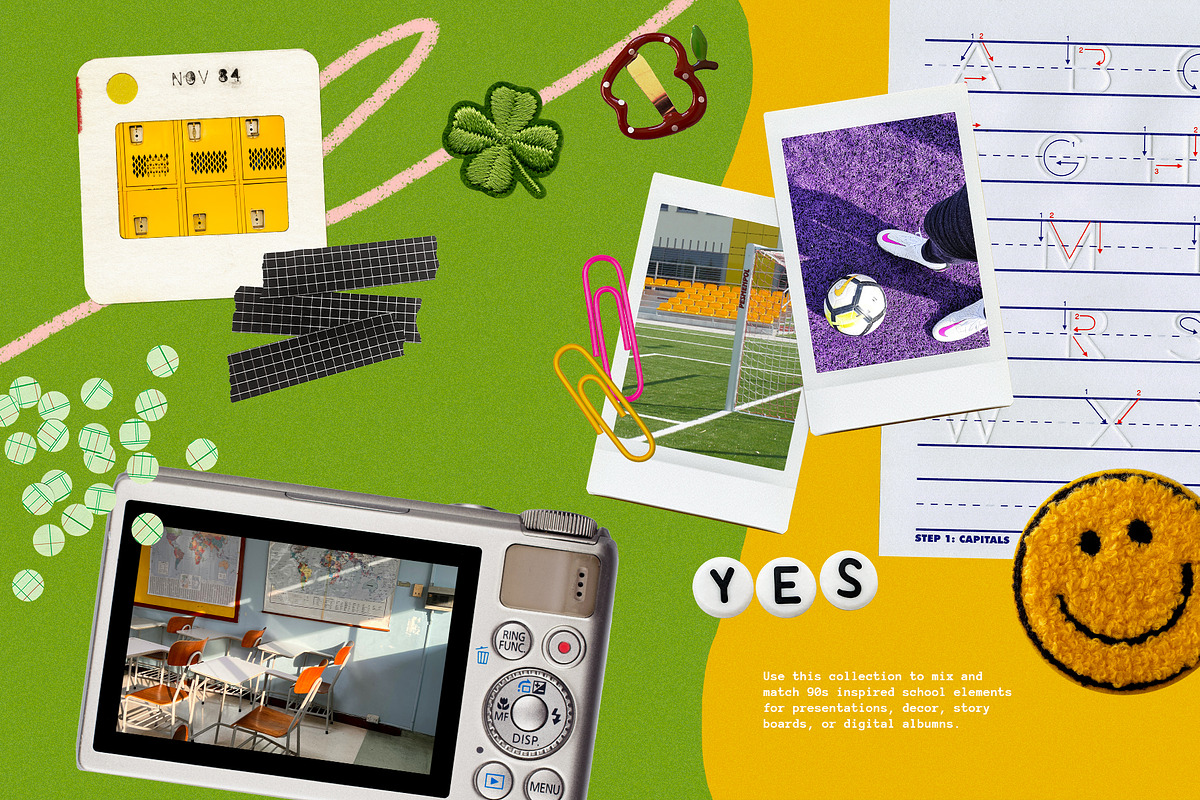 COOL KIDZ Collage Pack, an Object Graphic by Desert Poetic (Photo 2 of 12)