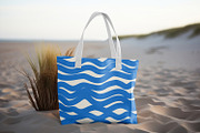 Marine Waves, a Pattern Graphic by MalyskaStudio (Thumbnail 8 of 12)