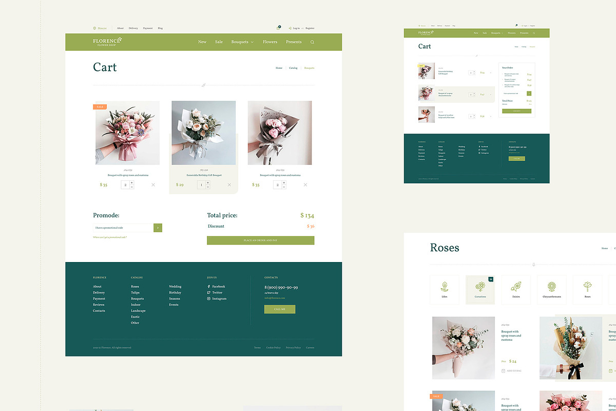 Florence - eCommerce Web UI Kit, an UI Kit Template by Creatoly (Photo 12 of 16)