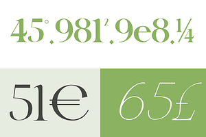 Gretha Family 14 Font Family