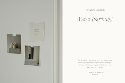 The Amina Collection - Moodboard