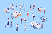 Isometric Business People Vector Set, a Finance Illustration by Vector_Art (Thumbnail 6 of 14)