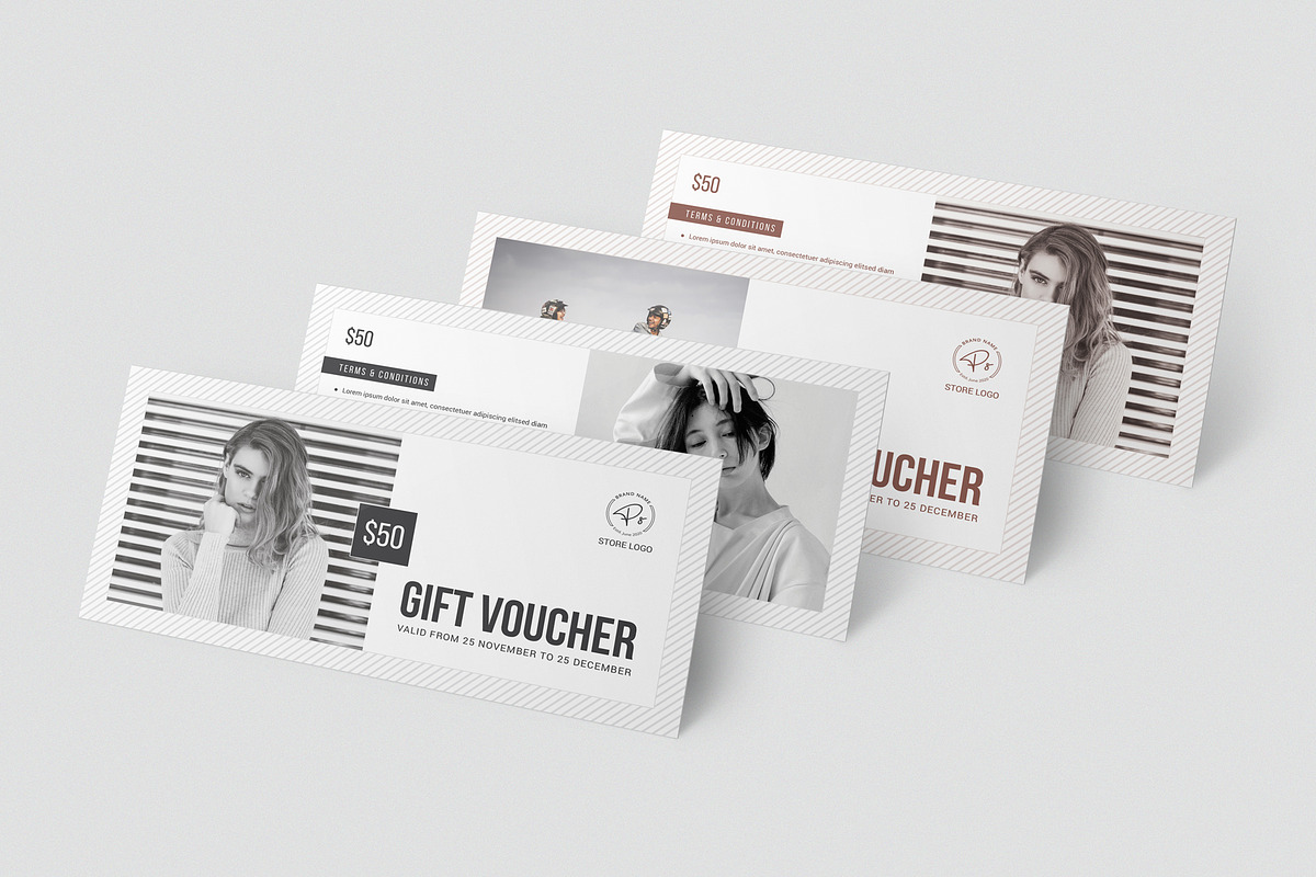Gift Voucher, a Card Template by Orcshape Studio (Photo 1 of 4)