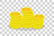 Cup trophy,Golden bitcoins, a Background Graphic by Tomass2015 (Thumbnail 4 of 4)