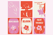 Feminine Illustration–Self-Love Art, an Object Illustration by NatalieArtsDenysenko (Thumbnail 2 of 10)