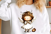 Whimsical Easter Angels Clipart, an Illustration by designcity5 (Thumbnail 4 of 5)