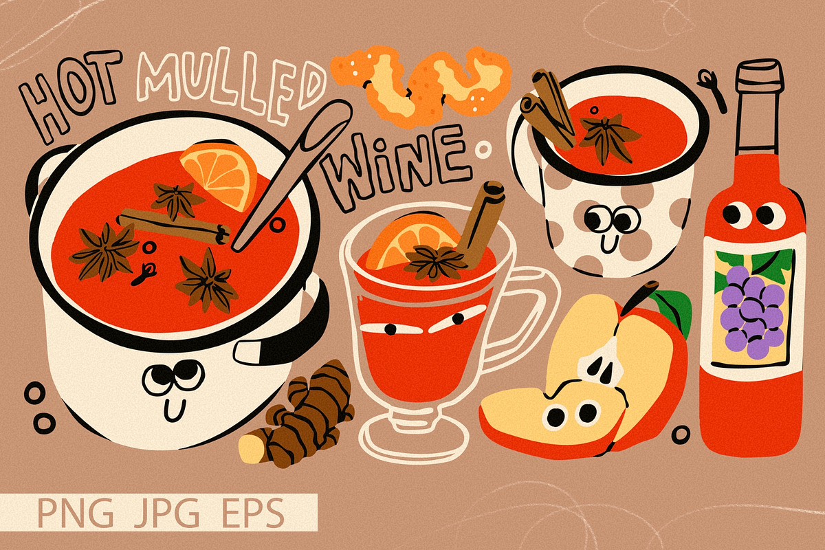 Hot Mulled Wine, a Food Illustration by Twisted Tail (Photo 4 of 6)