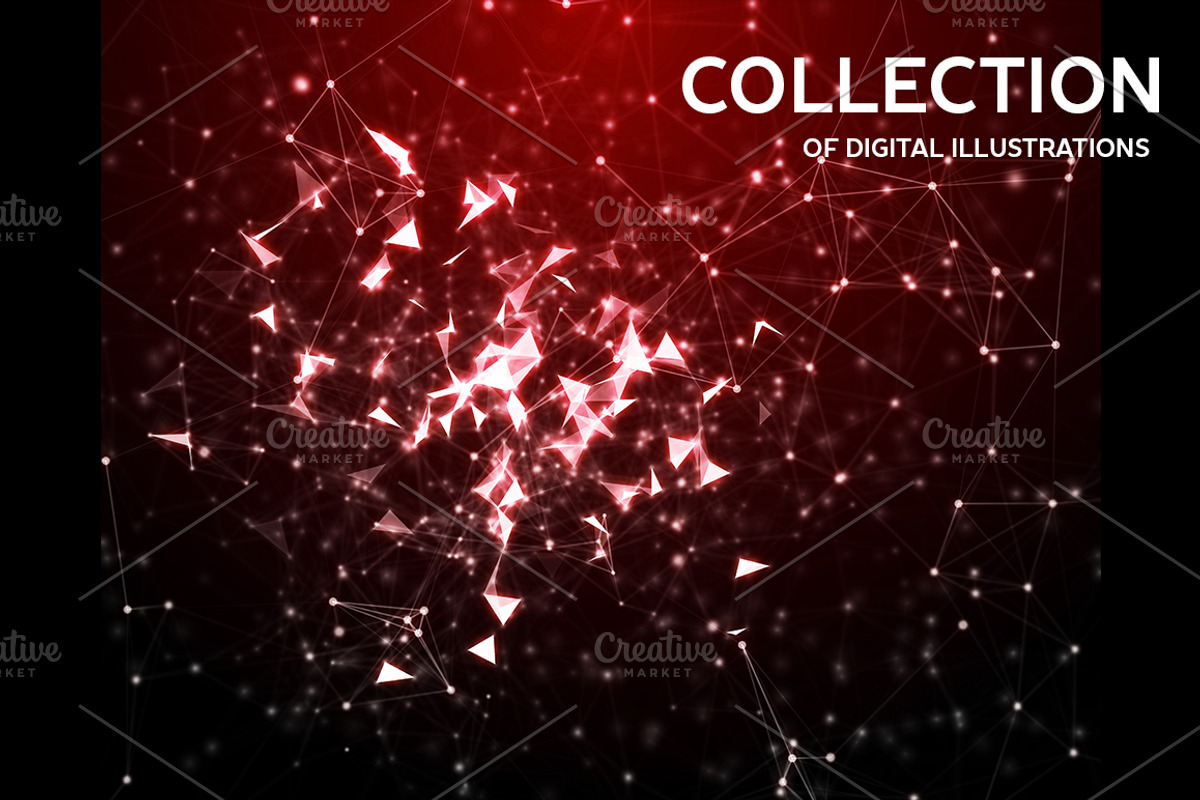 Abstract space backgrounds, a Technology Illustration by Julvil (Photo 7 of 10)