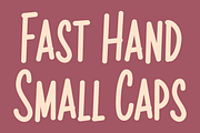 Fast Hand - Hand Lettered Fonts, a Script Font by GG Design (Thumbnail 3 of 12)