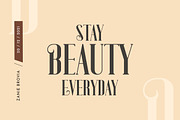 Zanie Brovia Display Serif Font, a Serif Font by UICreative (Thumbnail 4 of 6)