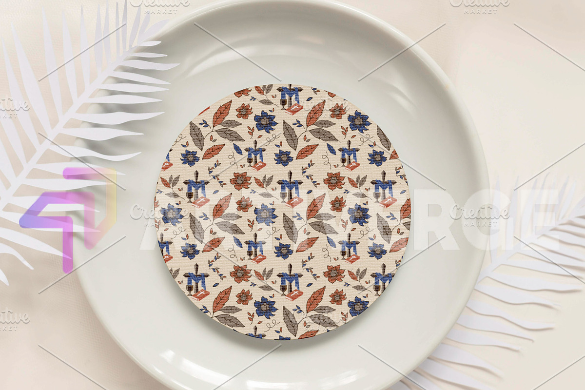 Christian Signs seam less pattern, a Pattern Graphic by Artiverge (Photo 2 of 5)
