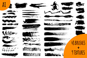 Vector texture brushes, a Brush Add-On by MariShop (Thumbnail 1 of 3)