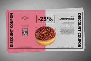 Fast Food Discount Coupon 021