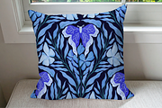 Monochrome Moth and Floral Seamless, a Pattern Graphic by Little Creative Scribbles (Thumbnail 8 of 8)