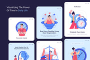 Time Management Illustration Art Set, a Work Illustration by Creative Stall (Thumbnail 4 of 10)