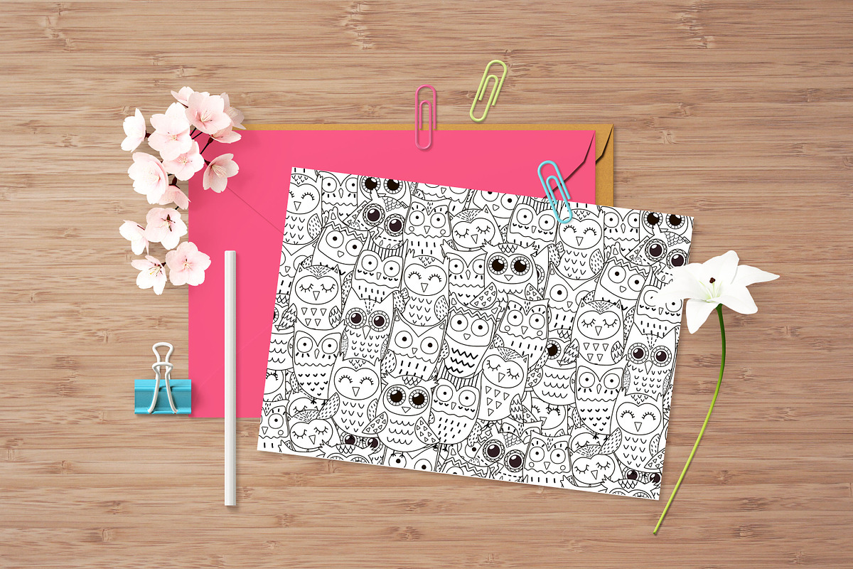 Coloring Pages New Collection, an Animal Illustration by Gulnara Sabirova (Photo 5 of 6)