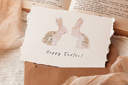 Watercolor Easter Bunny & Chicks, an Illustration by Jenteva Art (Thumbnail 11 of 17)