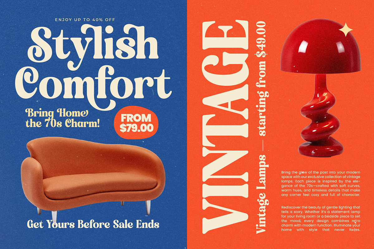 Classica Motion Retro Swash Serif, a Serif Font by timelesstype.co (Photo 3 of 15)