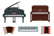 Musical instruments and notes, an Object Graphic by Elena Istomina (Thumbnail 7 of 10)