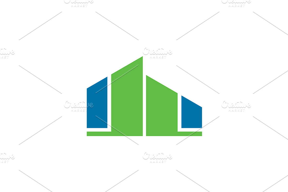 20 Logo Building Template Bundle, a Branding & Logo Template by Acongraphic (Photo 3 of 21)
