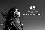 45 B&W & B&W Moody Lights LR Presets, an Action Add-On by Design Forest (Thumbnail 1 of 11)