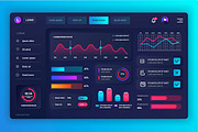 Neumorphic UI Dashboard Admin Panel, a Templates & Theme by alexdndz (Thumbnail 6 of 21)