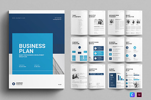 Business Plan Template, a Brochure Template by E-Type
