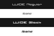 PROSTY Wide, a Sans Serif Font by Fontsphere (Thumbnail 3 of 3)