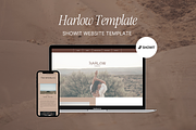 Harlow | Showit Website Template, a Landing Page Template by Helly Jo Creative (Thumbnail 1 of 7)