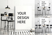 3 bar mock up, a Product Mockup by ChromiumHeart (Thumbnail 1 of 4)