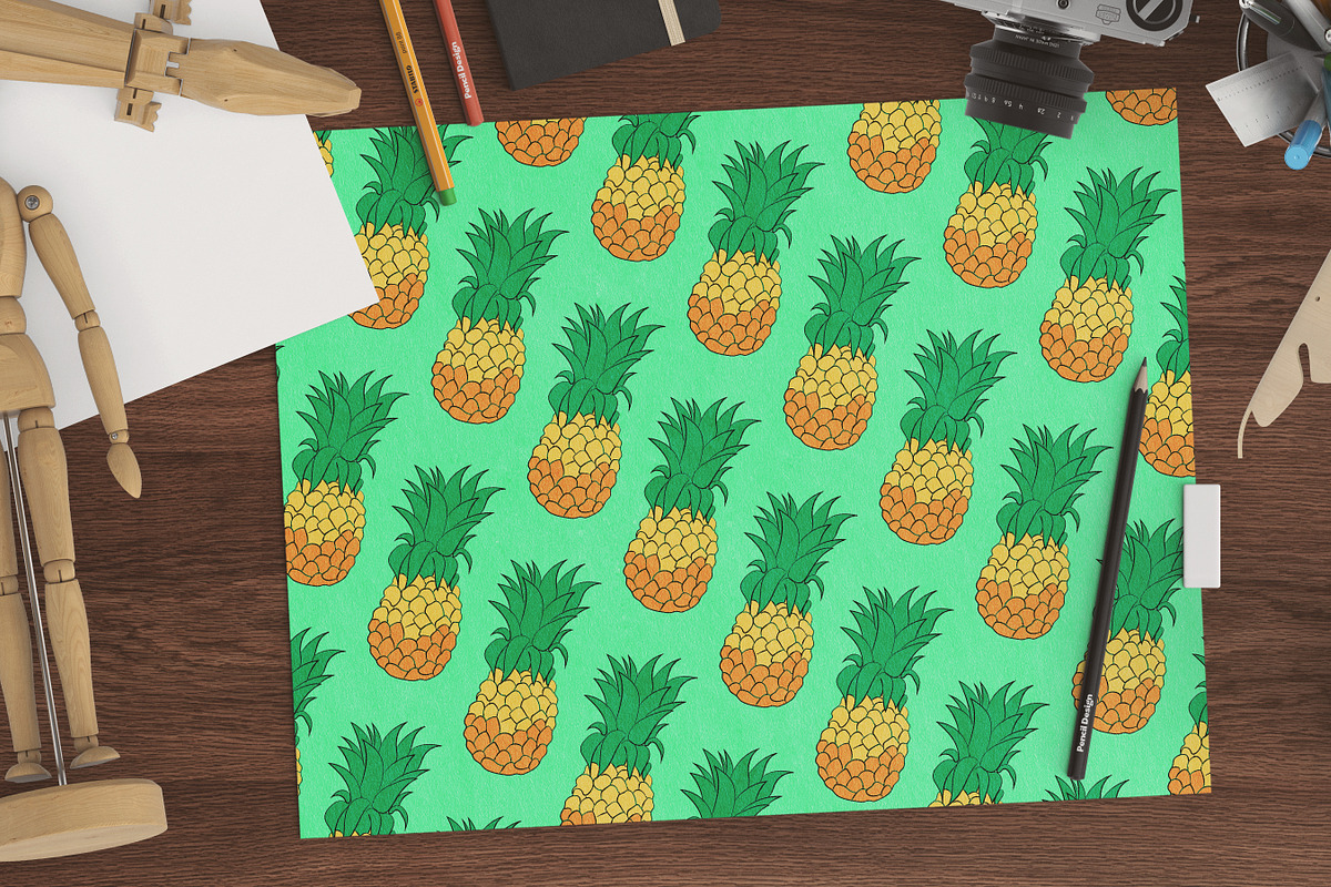 Food Pattern Pack 1, a Pattern Graphic by Mel's Shop (Photo 9 of 12)
