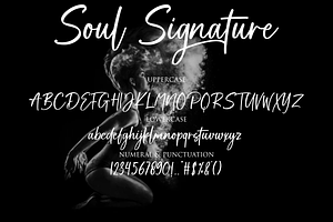 Soul Signature -Signature Font