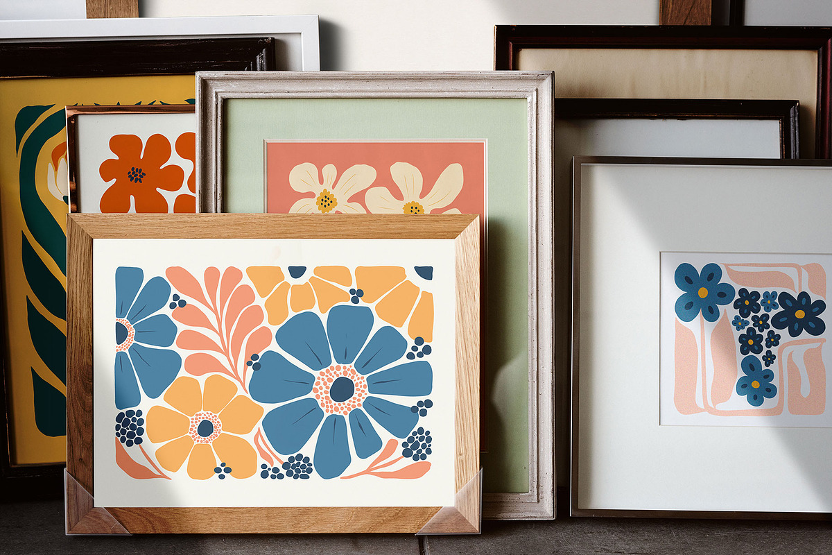 Modern Flora | Wall Art Creator, an Object Graphic by Leleka.Store (Photo 9 of 20)