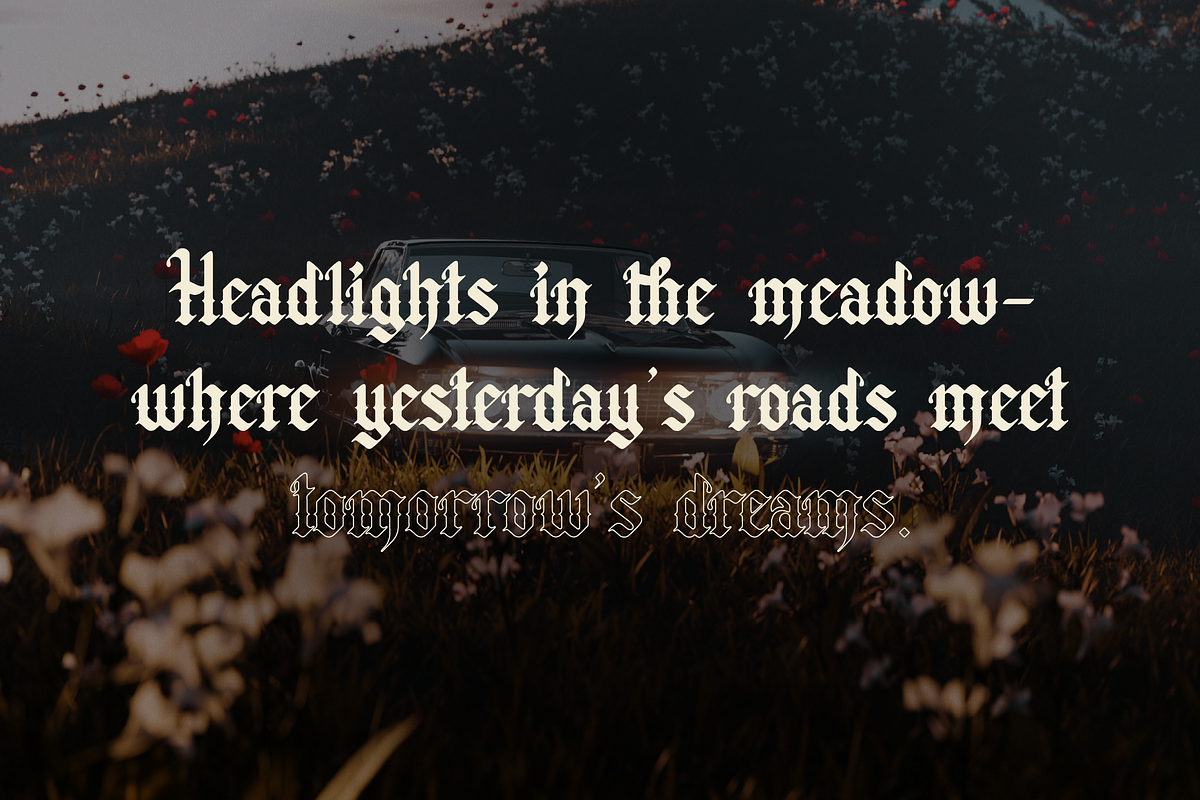Bellanork | Blackletter Typeface, a Font by Denustudios (Photo 6 of 12)