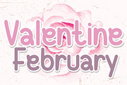 Valentine February - Handwritting, a Handwritten Font by Charmingbear59.design (Thumbnail 1 of 5)