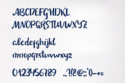 Cute Brushpen Handwritten Font, a Sans Serif Font by RabbitAndPencil (Thumbnail 3 of 9)