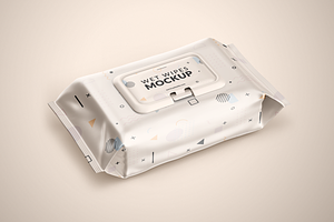 Wet Wipes Mockup