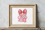 XOXO Valentine Pink Bow PNG, an Illustration by Creative Art (Thumbnail 3 of 6)