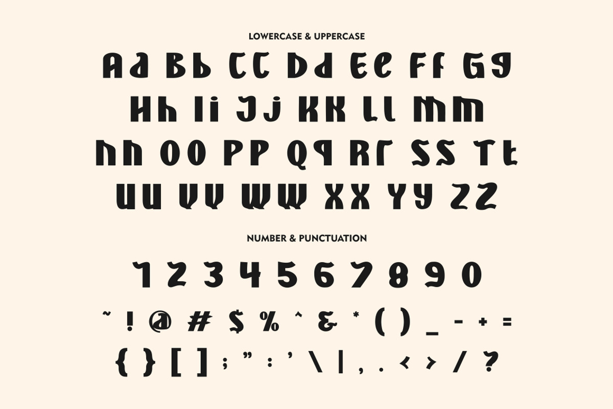 Alternoon - Ligature Display Font, a Sans Serif Font by PutraCetol Studio (Photo 7 of 12)
