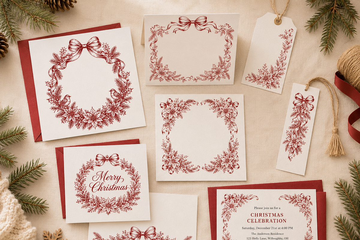 50 Christmas Clipart Bundle, a Decorative Illustration by HeavensStar (Photo 8 of 8)