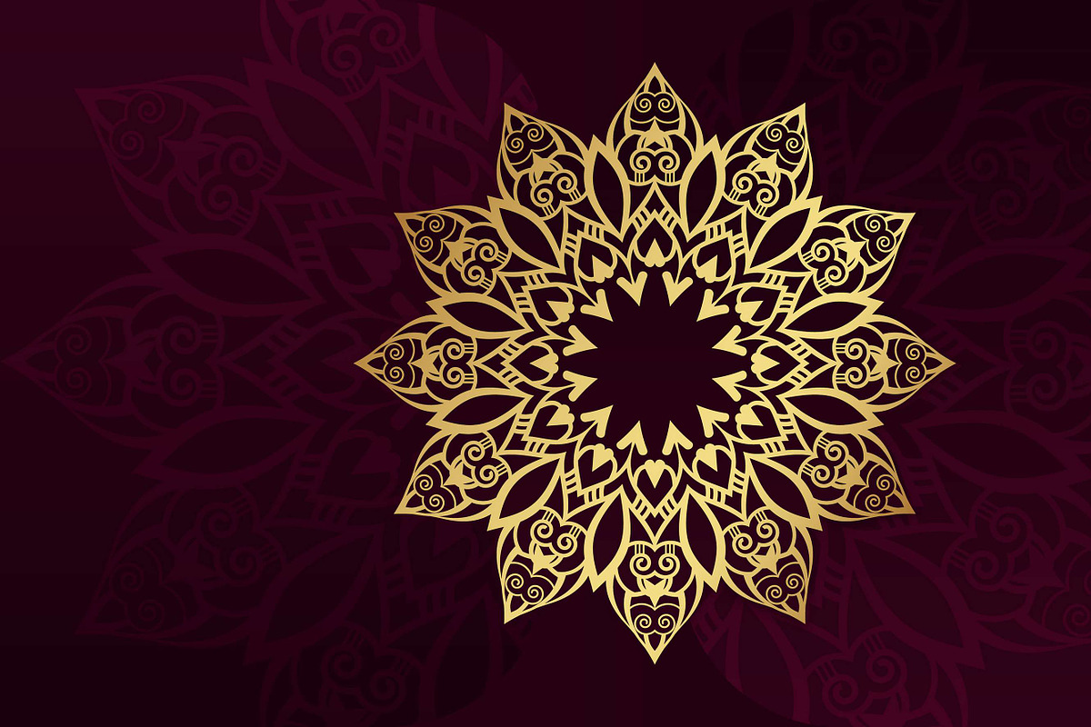 560+ Mandala Design Mega Collection, a Decorative Illustration by NJ Himel (Photo 26 of 289)