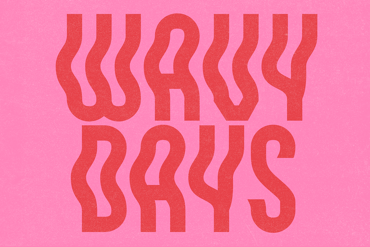 Chill More | Wavy Sans Font, a Sans Serif Font by KA Designs (Photo 9 of 9)
