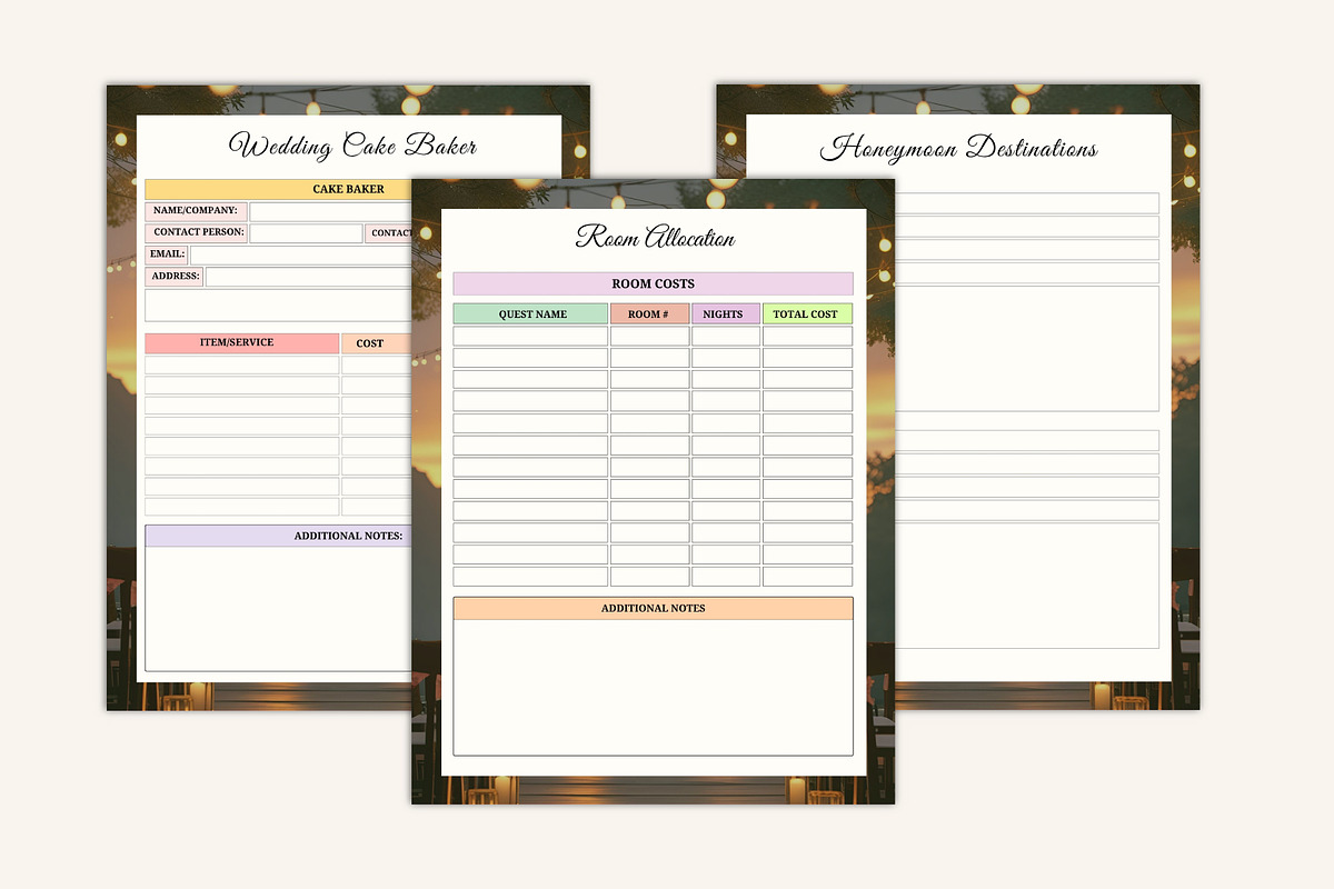 2026 Wedding Planning Companion, a Stationery Template by Designmela01 (Photo 10 of 10)