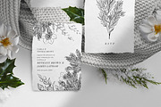 Christmas Watercolor and Inky Line, an Illustration by Twigs and Twine (Thumbnail 8 of 12)