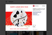 Chinese New Year Instagram Templates, a Social Media Template by BrandPacks (Thumbnail 12 of 16)
