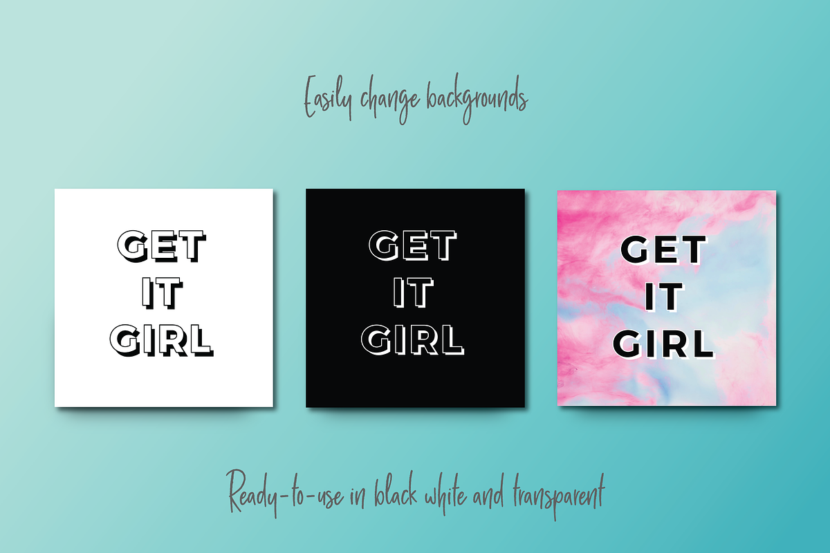 Empowering Girl Boss quotes!, a Social Media Template by Delightful Design (Photo 2 of 6)
