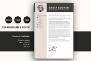 Clean Cv-Resume II, a Resume Template by Estartshop (Thumbnail 4 of 4)