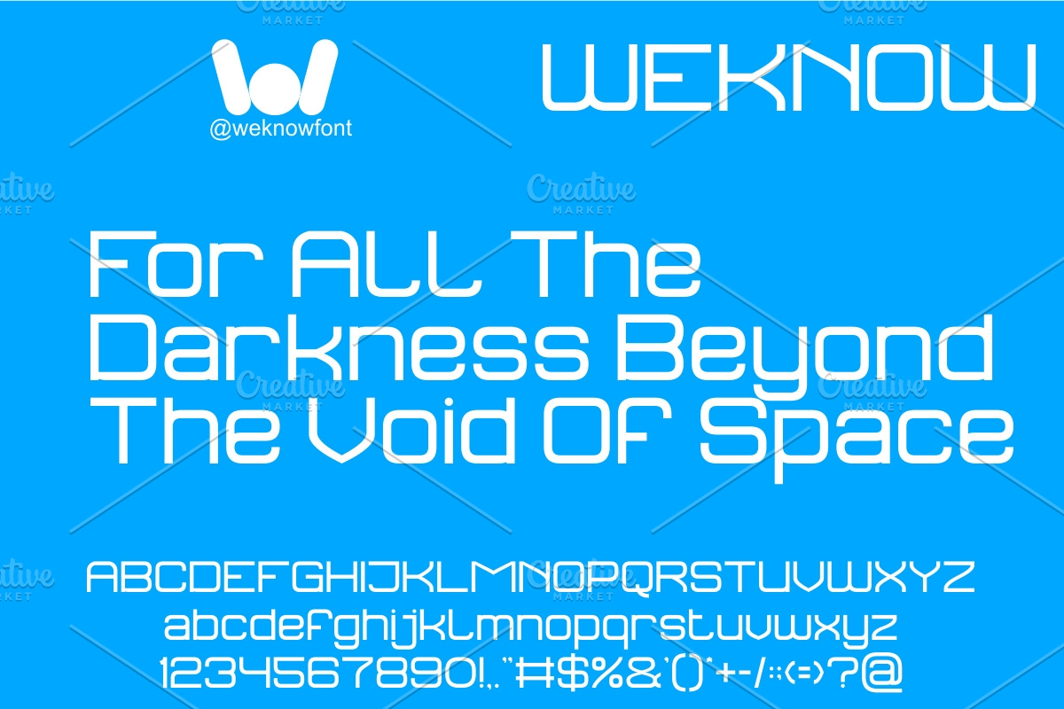 Forever Font, a Sans Serif Font by weknow (Photo 5 of 9)